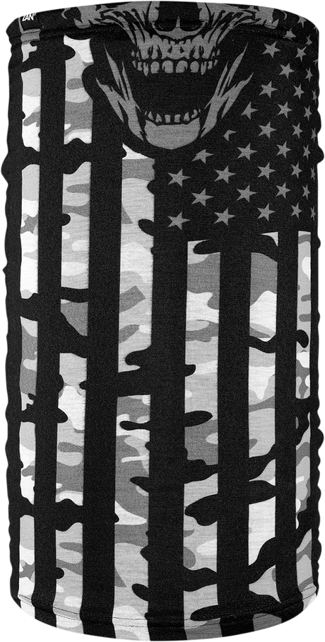 ZAN HEADGEAR Motley Tube? Fleece Lined Tube - Urban Camo Flag TF462