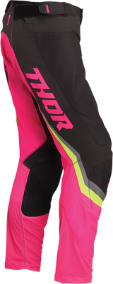 THOR Women's Pulse Rev Pants - Charcoal/Pink - 5/6 2902-0296