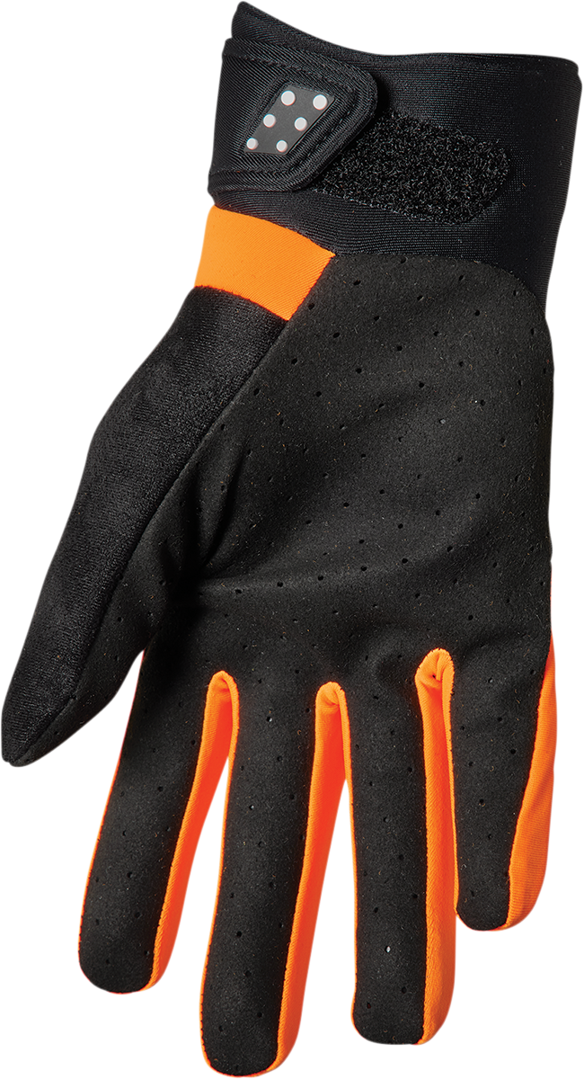 THOR Spectrum Cold Weather Gloves - Orange/Black - Large 3330-6749