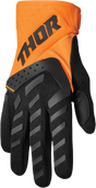 Thor Youth Spectrum Gloves - Orange/Black - Large 3332-1616 - Cycle City Outdoors