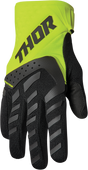 Thor Youth Spectrum Gloves - Black/Acid - 2XS 3332-1617 - Cycle City Outdoors