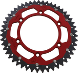 MOOSE RACING Dual Sprocket - Red - 49 Tooth 1210-897-49-13X - Cycle City Outdoors