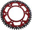 MOOSE RACING Dual Sprocket - Red - 50 Tooth 1210-897-50-13X - Cycle City Outdoors
