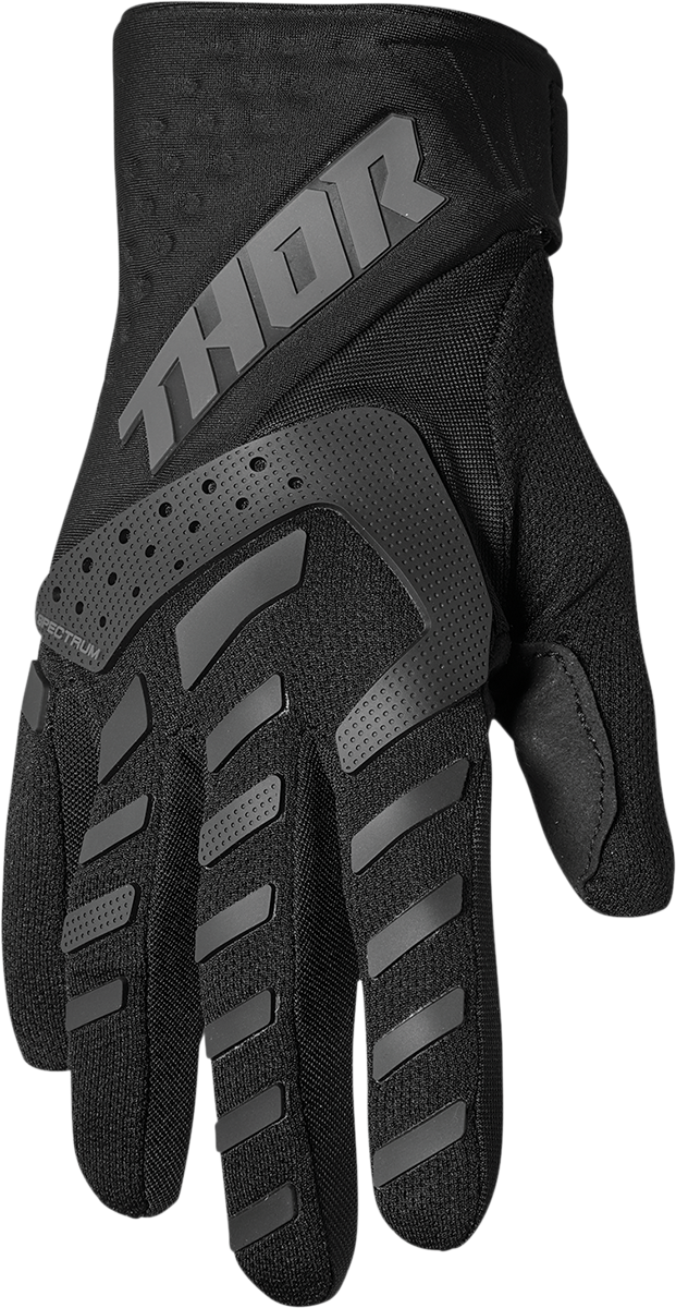 Thor Youth Spectrum Gloves - Black - Medium 3332-1595 - Cycle City Outdoors