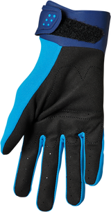 Thor Youth Spectrum Gloves - Blue/Navy - Small 3332-1604 - Cycle City Outdoors