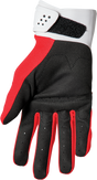Thor Youth Spectrum Gloves - Red/White - Medium 3332-1610 - Cycle City Outdoors