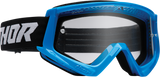 THOR Youth Combat Goggles - Racer - Blue/Black 2601-3047