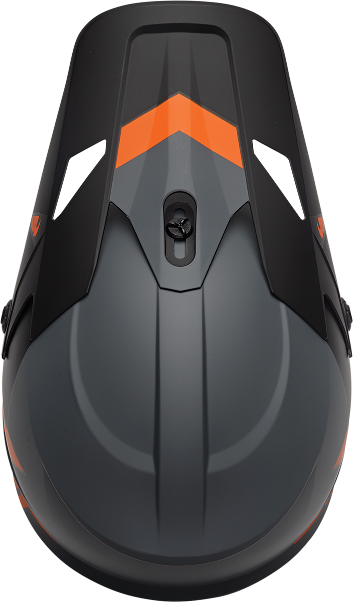 Thor Sector Helmet - Chev - Charcoal/Orange - Medium 0110-7338 - Cycle City Outdoors