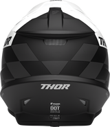 Thor Sector Helmet - Birdrock - Black/White - XL 0110-7356 - Cycle City Outdoors