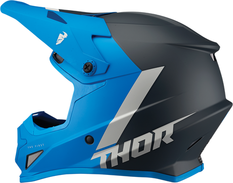 Thor Youth Sector Helmet - Chev - Blue/Light Gray - Small 0111-1475 - Cycle City Outdoors