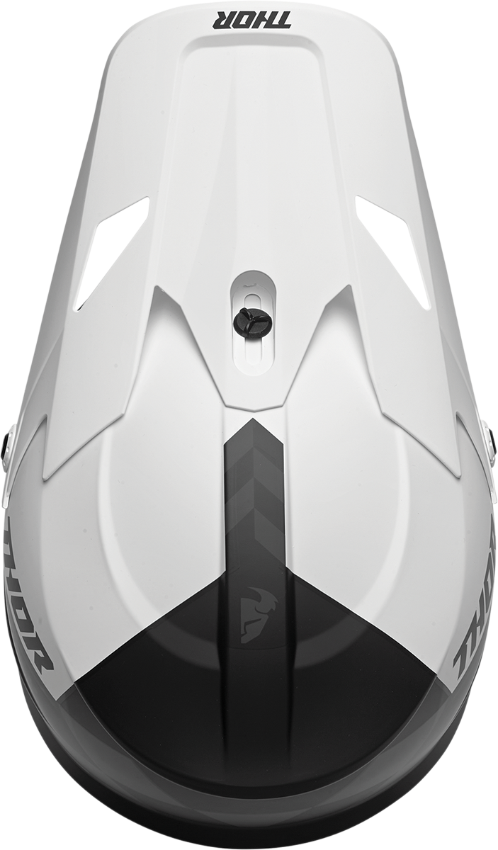 Thor Sector Helmet - Birdrock - Black/White - XL 0110-7356 - Cycle City Outdoors