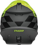 Thor Sector Helmet - Birdrock - Gray/Acid - 2XL 0110-7365 - Cycle City Outdoors