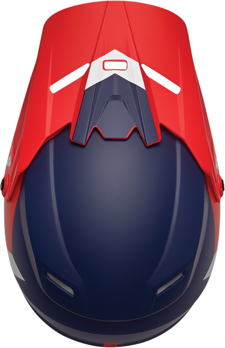 Thor Youth Sector Helmet - Chev - Red/Navy - Large 0111-1474 - Cycle City Outdoors