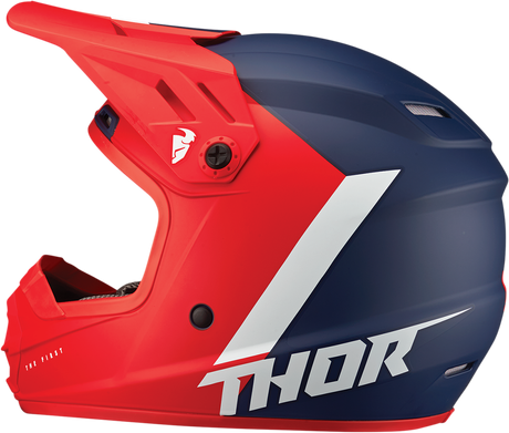 Thor Youth Sector Helmet - Chev - Red/Navy - Large 0111-1474 - Cycle City Outdoors