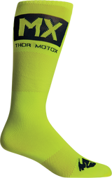 THOR MX Cool Socks - Acid/MIdnight Black - Size 6-9 3431-0665