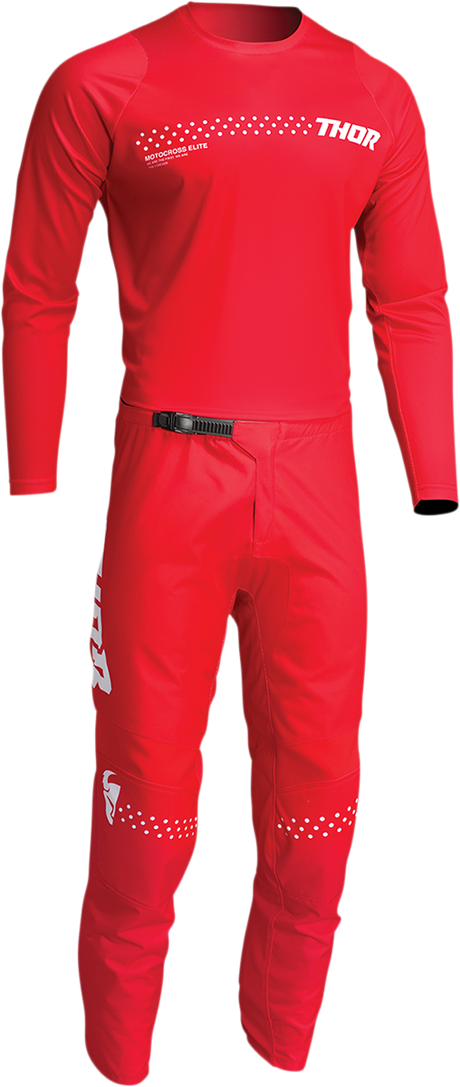 Thor Sector Minimal Pants - Red - 42 2901-9312 - Cycle City Outdoors