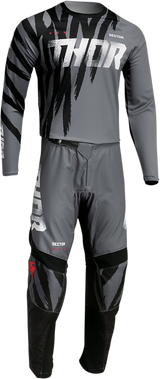 Thor Sector Tear Pants - Gray/Black - 42 2901-9389 - Cycle City Outdoors