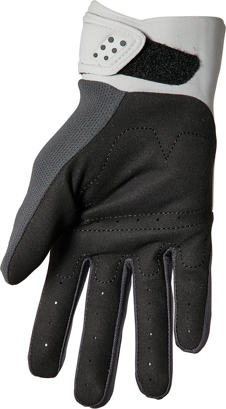 Thor Women's Spectrum Gloves - Light Gray/Charcoal - Medium 3331-0204 - Cycle City Outdoors