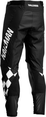 Thor Hallman Differ Cheq Pants - Black/White - 32 2901-9518 - Cycle City Outdoors