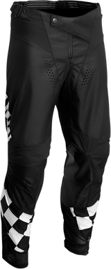 Thor Hallman Differ Cheq Pants - Black/White - 32 2901-9518 - Cycle City Outdoors