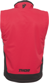 Thor Warmup Vest - Red/Black - Large 2830-0591 - Cycle City Outdoors