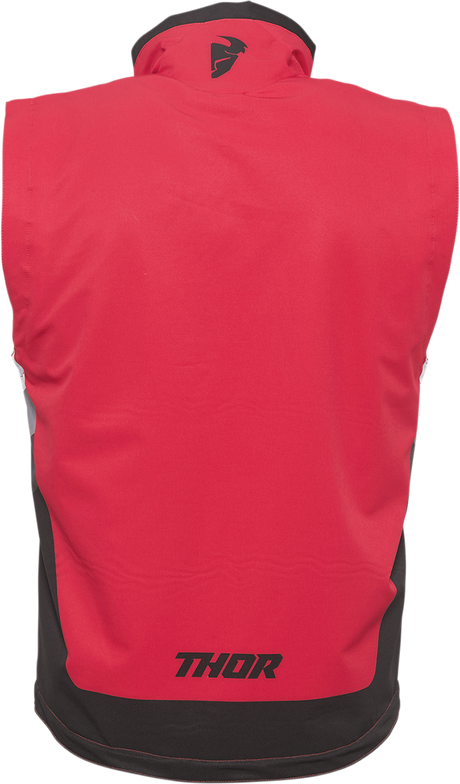 Thor Warmup Vest - Red/Black - XL 2830-0592 - Cycle City Outdoors