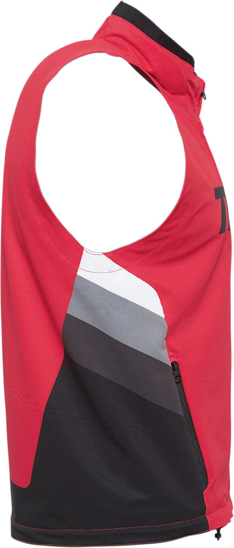 Thor Warmup Vest - Red/Black - Small 2830-0589 - Cycle City Outdoors