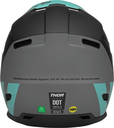 Thor Reflex Helmet - Cube - MIPS? - Black/Mint - Medium 0110-7451 - Cycle City Outdoors