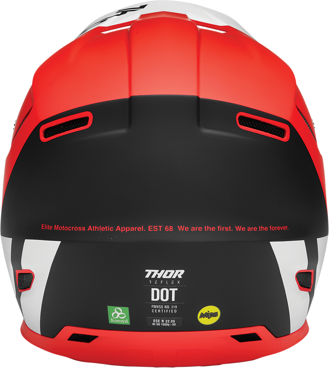 Thor Reflex Helmet - Cube - MIPS? - Red/Black - Medium 0110-7457 - Cycle City Outdoors