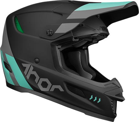 Thor Reflex Helmet - Cube - MIPS? - Black/Mint - Medium 0110-7451 - Cycle City Outdoors