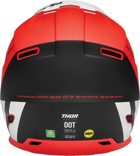 Thor Reflex Helmet - Cube - MIPS? - Red/Black - Small 0110-7456 - Cycle City Outdoors