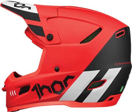 Thor Reflex Helmet - Cube - MIPS? - Red/Black - 2XL 0110-7460 - Cycle City Outdoors