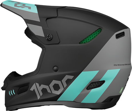 Thor Reflex Helmet - Cube - MIPS? - Black/Mint - Medium 0110-7451 - Cycle City Outdoors