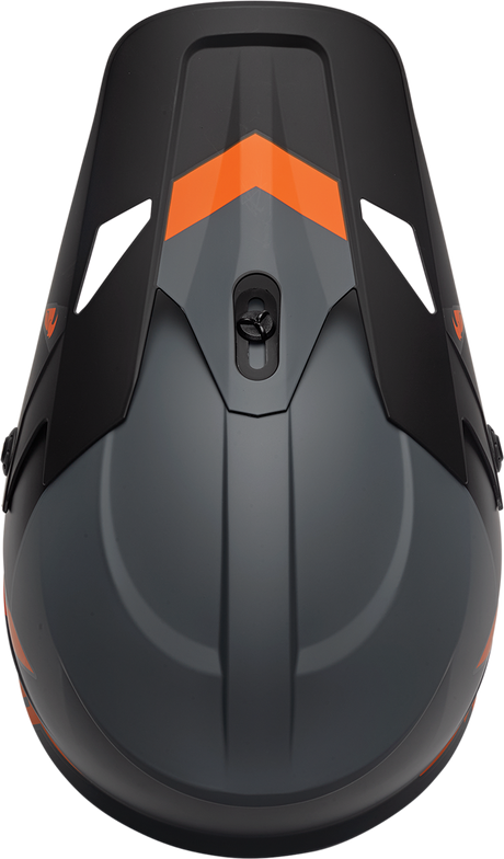 Thor Youth Sector Helmet - Chev - Charcoal/Orange - Large 0111-1480 - Cycle City Outdoors
