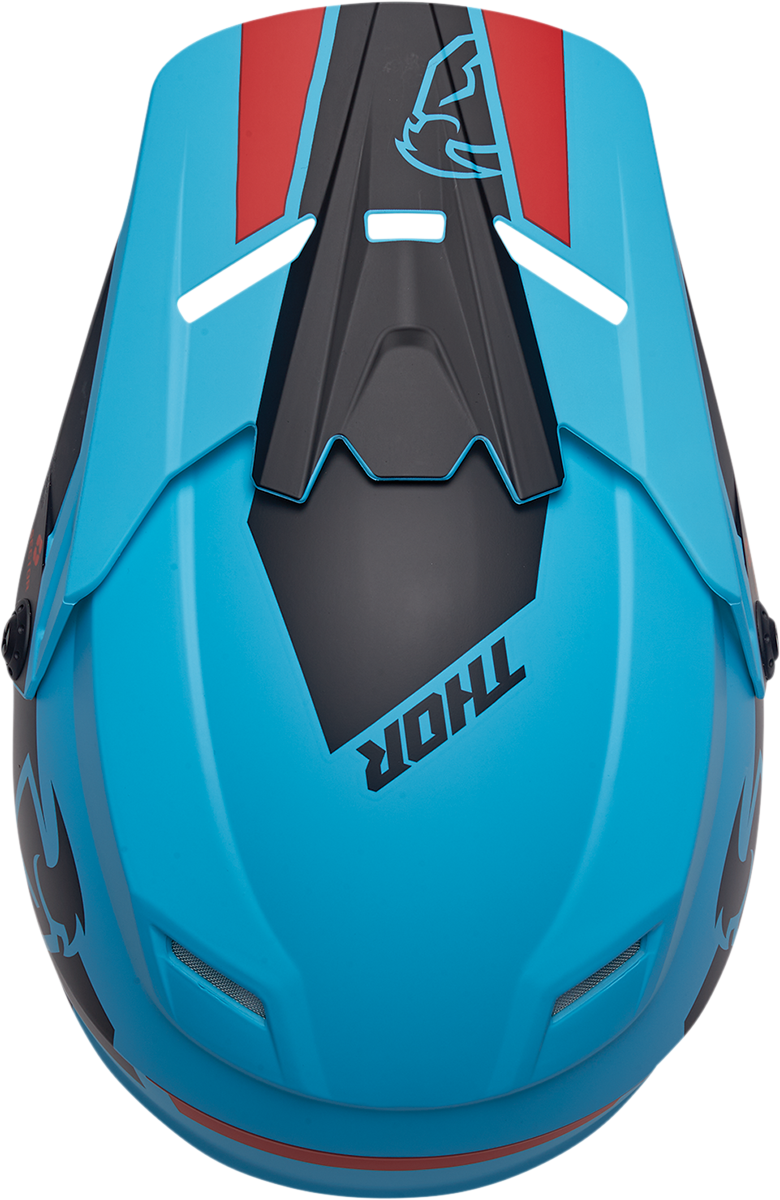 Thor Youth Sector Helmet - Split - MIPS? - Blue/Black - Medium 0111-1467 - Cycle City Outdoors
