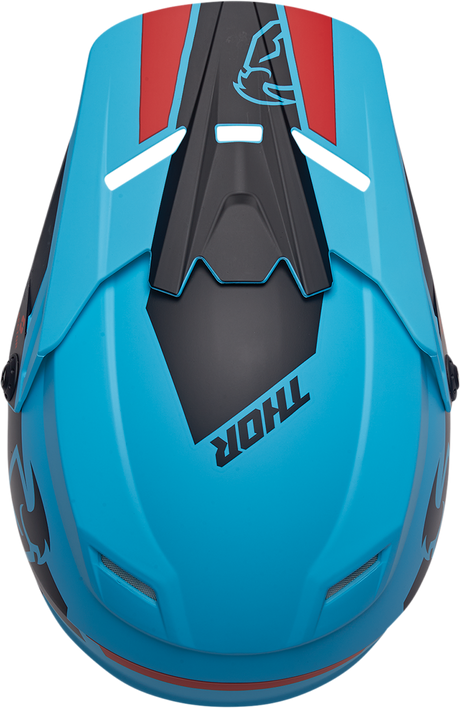Thor Youth Sector Helmet - Split - MIPS? - Blue/Black - Large 0111-1468 - Cycle City Outdoors