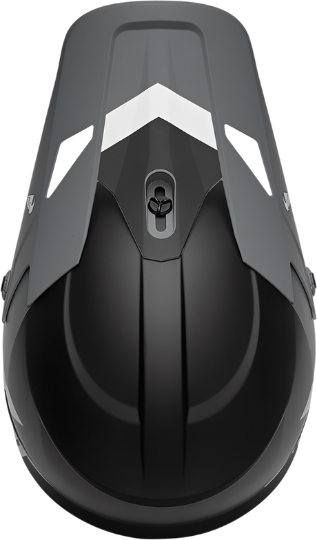 Thor Youth Sector Helmet - Chev - Gray/Black - Large 0111-1483 - Cycle City Outdoors