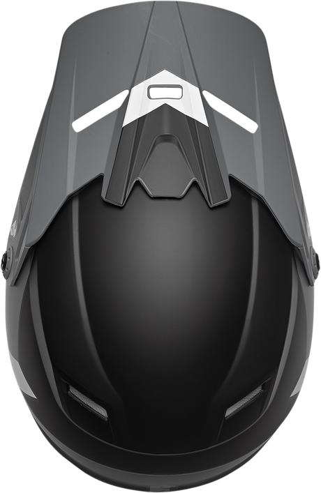 Thor Youth Sector Helmet - Chev - Gray/Black - Large 0111-1483 - Cycle City Outdoors