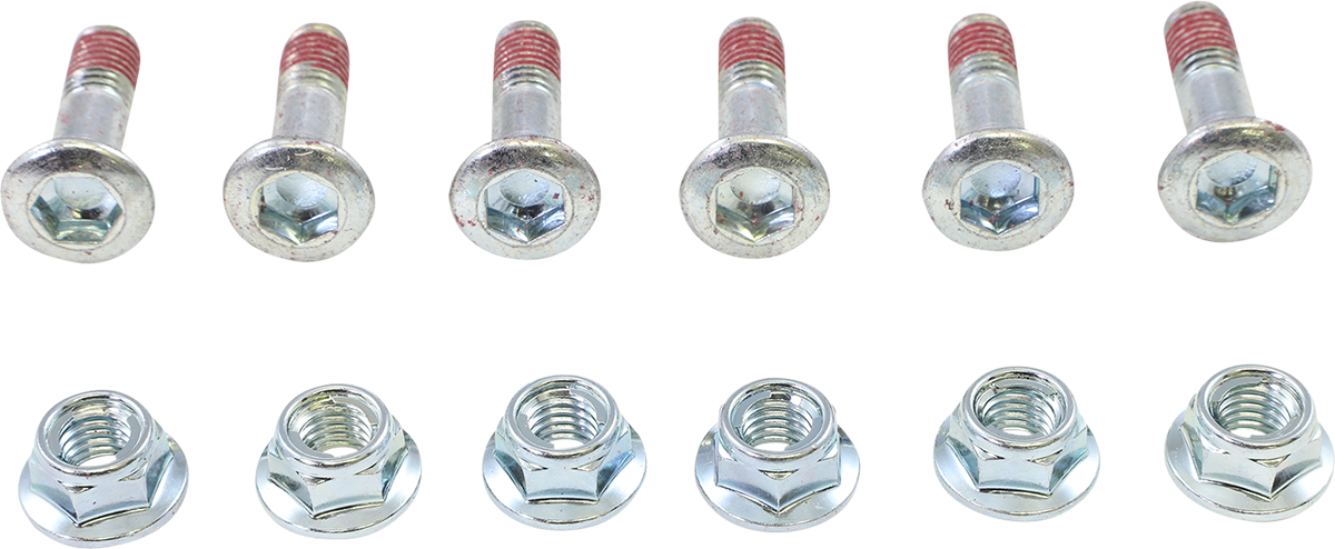 MOOSE RACING Bolts with Nuts - Sprocket - 6 Pack 2008-HSM - Cycle City Outdoors