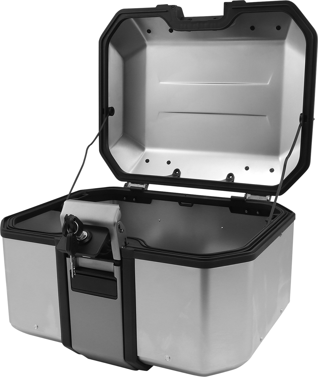 MOOSE RACING Kenai Top Case - 48 liter - Silver D0TR48100KM - Cycle City Outdoors