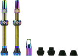 MUC-OFF USA Tubeless Valve Stems - Iridescent 20429 - Cycle City Outdoors