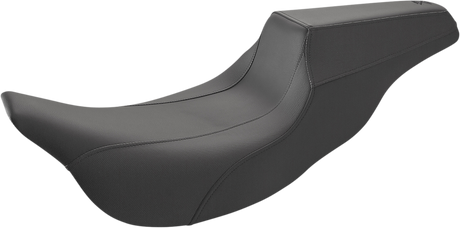 SADDLEMEN FXR Division Signature Series Seat - Black w/ Gripper - FLH/FLT '08-'23 FD80807