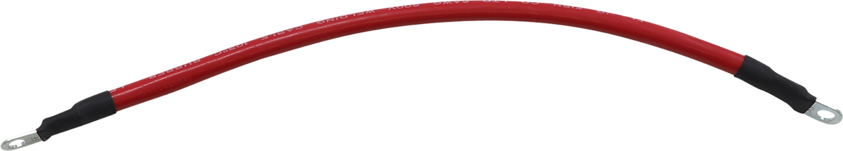 MOOSE RACING Battery Cable - 12" - Red 680-6722 - Cycle City Outdoors