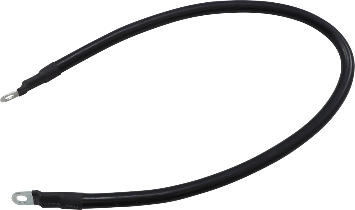 MOOSE RACING Battery Cable - 18" - Black 680-6738 - Cycle City Outdoors