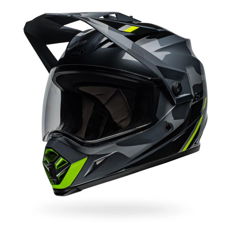 Bell - MX-9 ADV MIPS - Gloss Metallic Gray Camo Alpine Motorcycle Helmet
