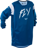 Youth Kinetic Stoke Jersey Navy/White Yl - Cycle City Outdoors