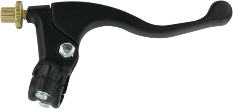 PARTS UNLIMITED Shorty Style Power Lever Assembly - Right Hand - Honda - Black 43-1104R