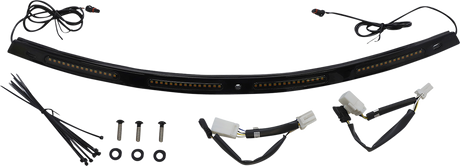Custom Dynamics Windshield Trim - Black CD-WT2-01-B - Cycle City Outdoors