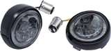 Ciro Signal Insert - Front - Black - Smoke 45620 - Cycle City Outdoors