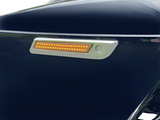 Custom Dynamics Latch Light - Saddlebag - Dual Color - Smoke - Chrome CD-SBL-DC-SC - Cycle City Outdoors